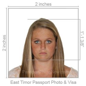 East Timor Passport & Visa Photo requirement