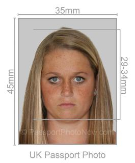 United Kingdom Passport & Visa Photo requirement