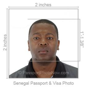 Senegal Passport & Visa Photo requirement